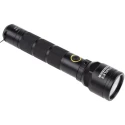 Stanley FatMax Rechargeable Aluminium LED Torch Black 139 lumens, 165 mm 1-95-154