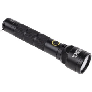 Stanley FatMax Rechargeable Aluminium LED Torch Black 139 lumens, 165 mm 1-95-154