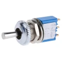 APEM Toggle Switch Panel Mount On-Off-On SPDT Solder Terminal 24 V dc 250 V ac 106372103