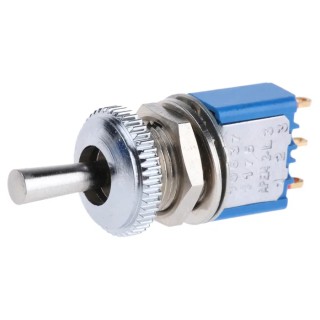 APEM Toggle Switch Panel Mount On-Off-On SPDT Solder Terminal 24 V dc 250 V ac 106372103