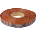 NEUTRAL 20 Way Flat Ribbon Cable, 1.27 mm Pitch, 25 m Length, 300 V, Tin Copper Stranded Conductors 214-0699