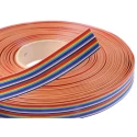 NEUTRAL 20 Way Flat Ribbon Cable, 1.27 mm Pitch, 25 m Length, 300 V, Tin Copper Stranded Conductors 214-0699