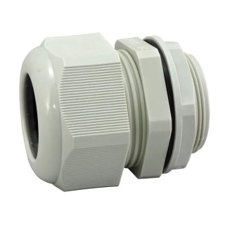 RS PRO Metric Thread Grey Polyamide 66 Cable Gland PG9 Thread 4 mm to 8 mm IP68 214-1084