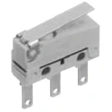 Panasonic Short Hinge Lever Micro Switch, Solder Terminal, 100mA, 250 V ac, 30 V dc, SPCO, IP50 ABS141151