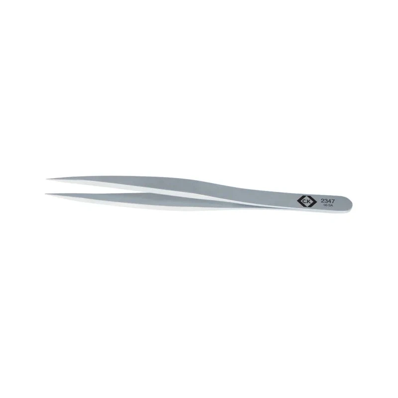 CK Stainless Steel Flat ESD Safe Tweezer 122mm T2347