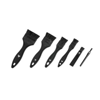 EUROSTAT Anti-Static Brush Flat Nylon with Polypropylene Handle 168mm Overall Length 41-099-0068