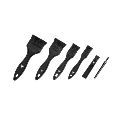 EUROSTAT Anti-Static Brush Flat Nylon with Polypropylene Handle 168mm Overall Length 41-099-0068