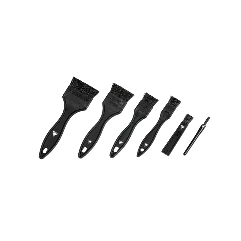 EUROSTAT Anti-Static Brush Flat Nylon with Polypropylene Handle 168mm Overall Length 41-099-0068