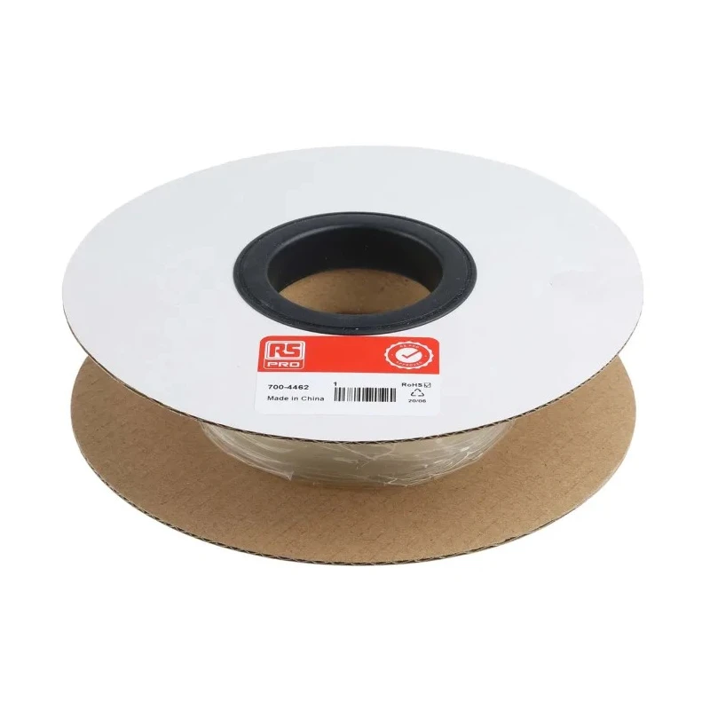RS PRO Polyolefin Clear Heat Shrink Tubing 18 mm Sleeve Diameter x 3 m Length 3:1 Shrink Ratio 700-4462
