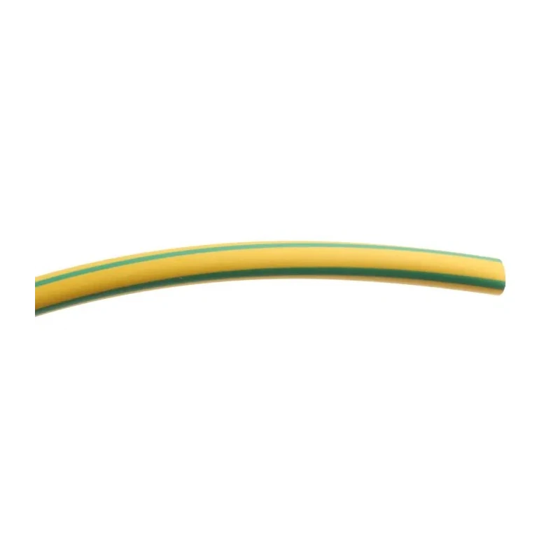 RS PRO Heat Shrink Tubing Yellow Green 3 mm Sleeve Diameter x 10 m Length 3:1 Ratio 700-4582