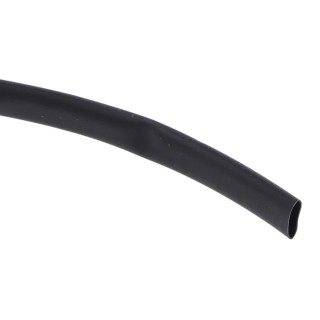 RS PRO Heat Shrink Tubing Black 4.8 mm Sleeve Diameter 9 m Length 2:1 Ratio 700-4649