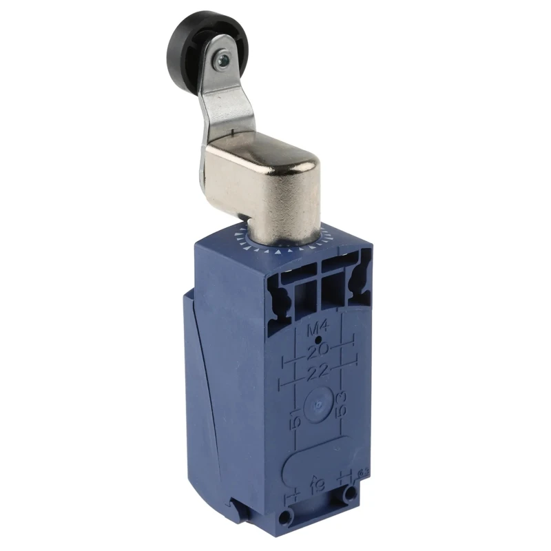 Telemecanique Sensors OsiSense XC Series Roller Lever Limit Switch 1 NO/1 NC IP67, IP66 Plastic Housing 240V AC XCKP2118G11