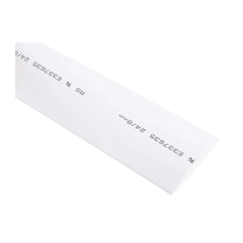 RS PRO White Heat Shrink Tubing 24 mm Sleeve Diameter x 3 m Length 3:1 Ratio 700-4573
