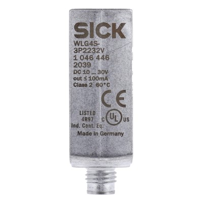 SICK Retroreflective Photoelectric Sensor Block Sensor 5 m PNP Output Stainless Steel IP66 IP67 IP68 IP69K WLG4S-3P2232V