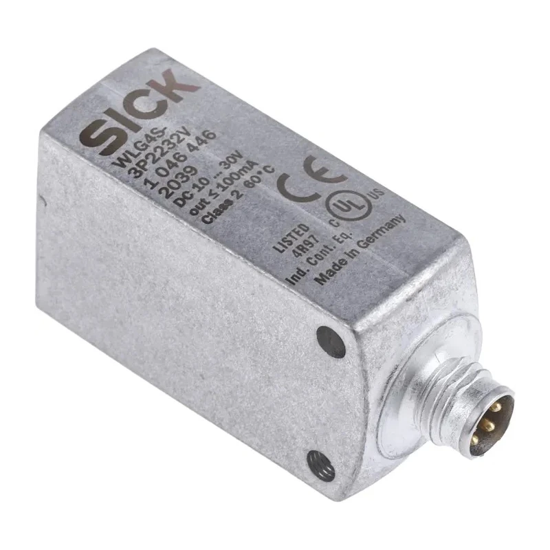 SICK Retroreflective Photoelectric Sensor Block Sensor 5 m PNP Output Stainless Steel IP66 IP67 IP68 IP69K WLG4S-3P2232V
