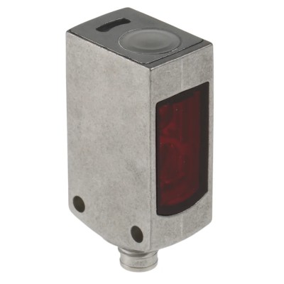SICK Diffuse Photoelectric Sensor, Block Sensor, 3 mm to 500 mm Detection Range, PNP Output, IP69K Stainless WTB4S-3P2162V