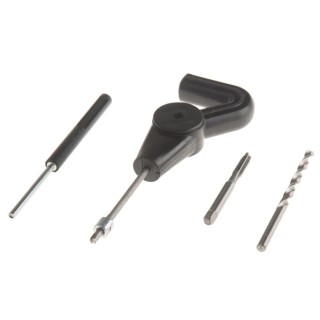 Recoil 18 Piece Thread Repair Kit with Drill, Magnetic Tang Break Tool, Combo Tap And Installation Tool, M4 Inserts 35048