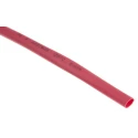 RS PRO Flexible Polyolefin Heat Shrink Tubing Red 2.4 mm Sleeve Diameter, 10m Length, 2:1 Shrink Ratio 700-4670