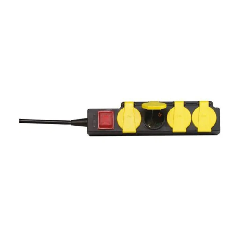 Kopp 1.4 m 4 Socket Type F German Schuko Extension Socket Lead Kit IP44 223012002