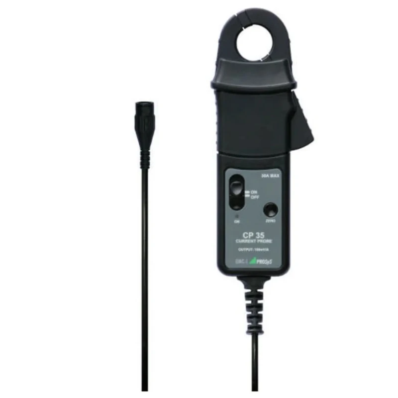 GMC-I Prosys Precision AC/DC Current Clamp with 30 A Max DC/AC, BNC Connector, CP 35