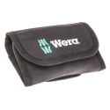 Wera 8-Piece 1/4 in Bit Socket Set Chrome Vanadium Steel Chrome Finish Hex Drive 50mm Length 05073495001