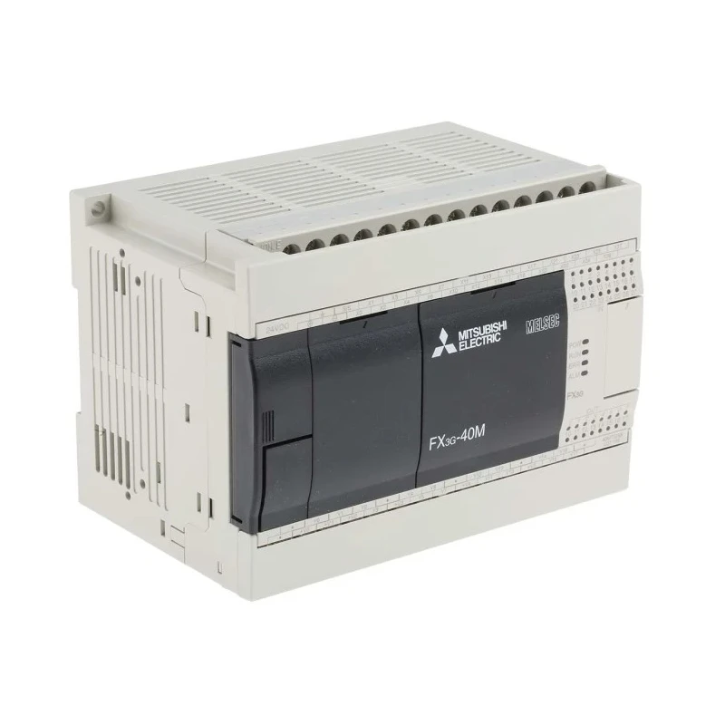 RS PRO FX3G Series Logic Module, 24-Input Sink Input, 16 Transistor Outputs, 12-24V DC, Ladder Logic FX3G-40MT-DSS