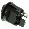 ZF SPST On-Off 2P Rocker Switch Panel Polyamide 66 Housing 10A 20 mm Cutout RRA22H3EBBNN