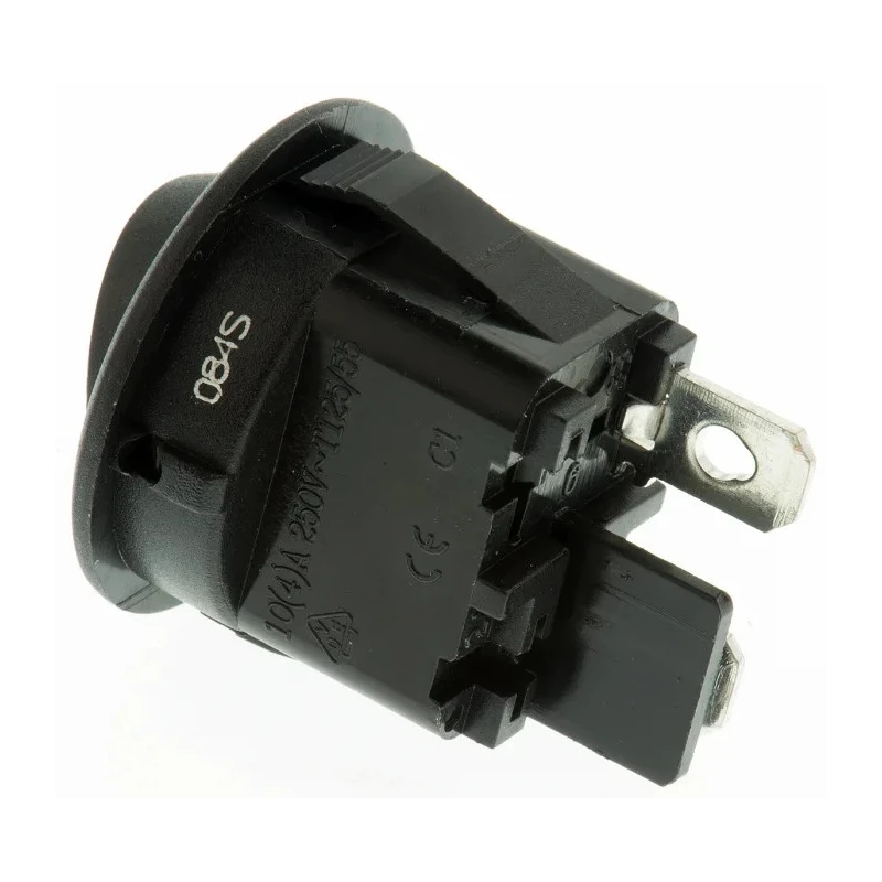 ZF SPST On-Off 2P Rocker Switch Panel Polyamide 66 Housing 10A 20 mm Cutout RRA22H3EBBNN