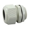 RS PRO Metric Thread Grey Polyamide 66 Cable Gland, Thread Size, 5 mm Min Cable Diameter, 10 mm Max Cable Diameter PG11