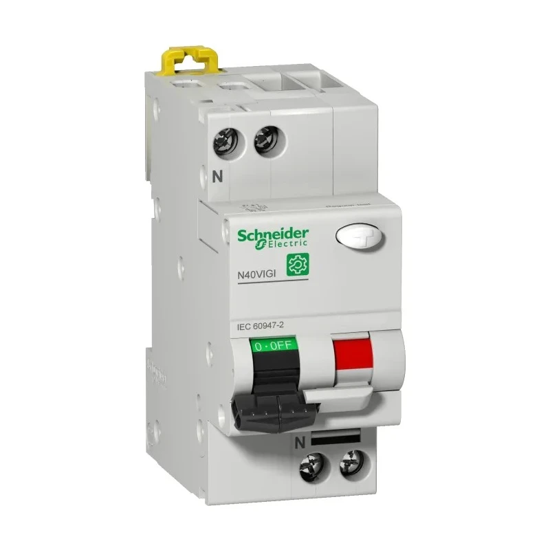 Schneider Electric Residual Current Circuit Breaker with Overload Protection 6A Current Rating 1-Pole 30mA Trip M9D11606