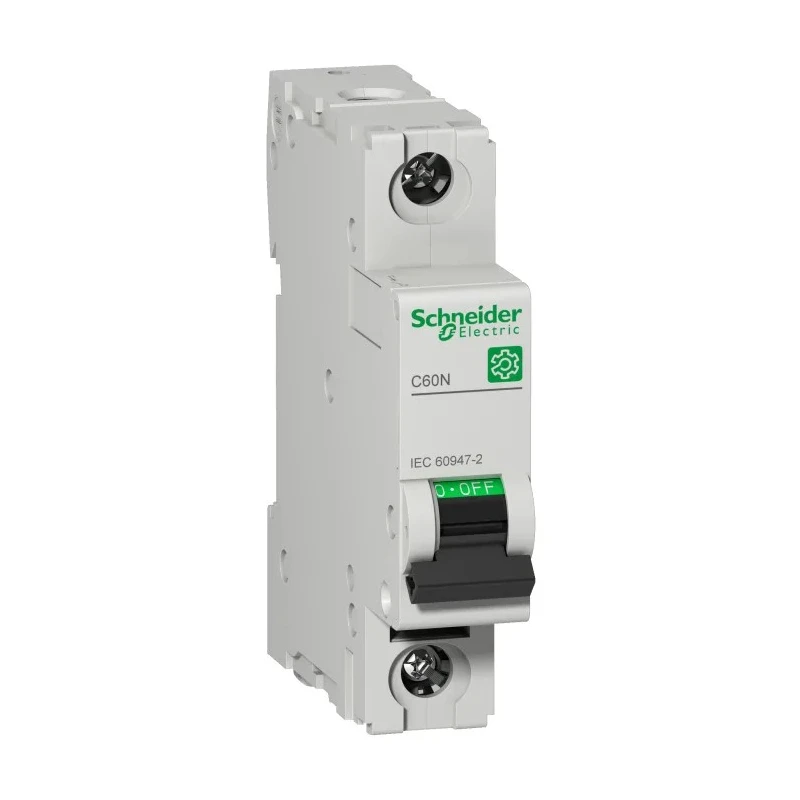 Schneider Electric Multi9 Miniature Circuit Breaker, 1-Pole, 2A, Type C, 415V AC, 72V DC, 10 kA Breaking Capacity 