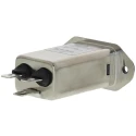 Schaffner 250V AC 3A Panel Mount IEC Filter Male Faston FN9233UF2-3-06