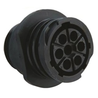 TE Connectivity Circular Connector 7 Contacts Cable Standard Socket Female CPC Series 211398-2