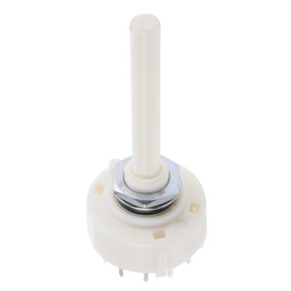 Lorlin CKF Series DP6T Rotary Switch 150mA PCB Mount, Solder Terminals, Polyamide 66 Housing DP6T