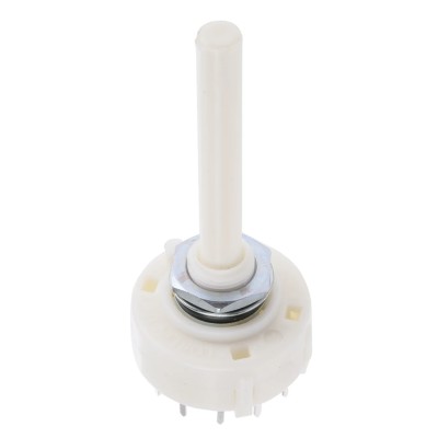Lorlin CKF Series DP6T Rotary Switch 150mA PCB Mount, Solder Terminals, Polyamide 66 Housing DP6T