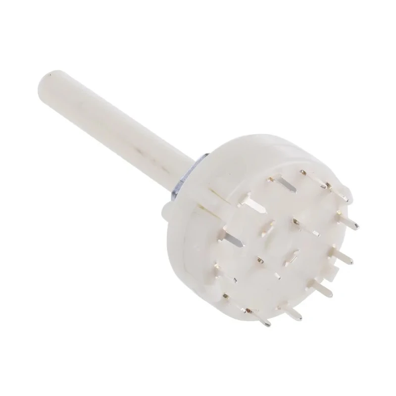 Lorlin CKF Series DP6T Rotary Switch 150mA PCB Mount, Solder Terminals, Polyamide 66 Housing DP6T