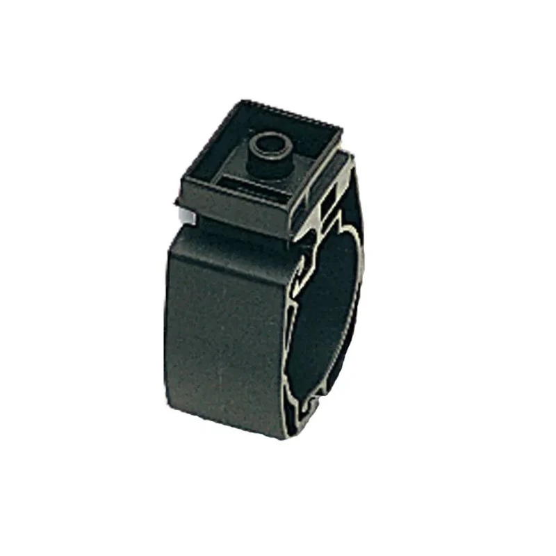Transair Compressed Air Pipe Fixing Clip M8 Thread Size, Polymide Fiberglass Material, Operating Pressure 16 bar 6697 17 00