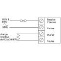 United Automation Variable AC Voltage Regulator 600 V, 16 A, 200 A Surge Current ZVS-16DV