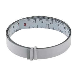 RS PRO Tailor Tape 1.2 m Length, Steel Blade, Imperial and Metric Units, Powder Coated Finish 706-8145