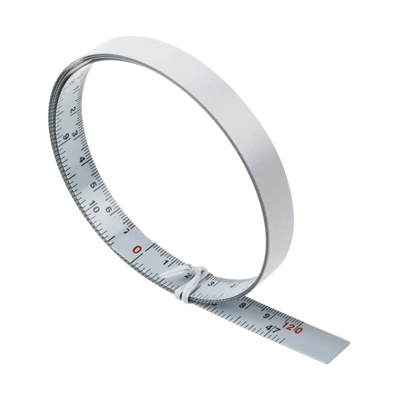 RS PRO Tailor Tape 1.2 m Length, Steel Blade, Imperial and Metric Units, Powder Coated Finish 706-8145