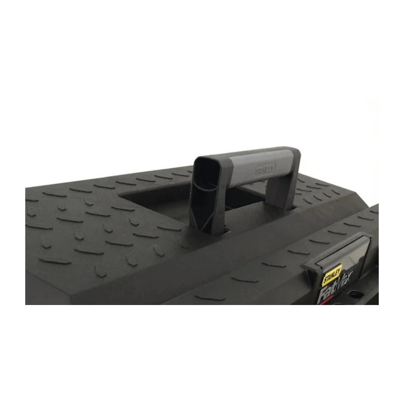 Stanley Plastic Tool Box, Durable Heavy-Duty Storage with Latch Lock, 510mm x 290mm x 293mm, Model 1-95-615