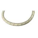 RS PRO Spiral Cable Wrap Polyethylene White 9 mm to 32 mm Bundle Diameter 30.5 m Length 214-4069