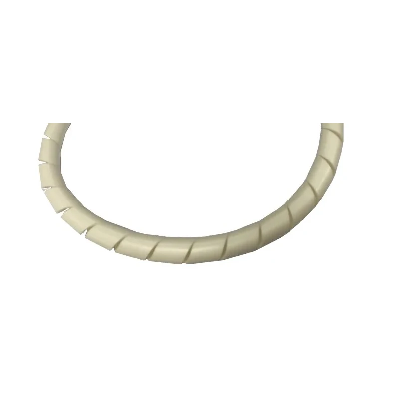 RS PRO Spiral Cable Wrap Polyethylene White 9 mm to 32 mm Bundle Diameter 30.5 m Length 214-4069