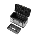 Stanley Plastic Tool Box, Durable Heavy-Duty Storage with Latch Lock, 510mm x 290mm x 293mm, Model 1-95-615