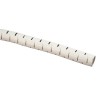 RS PRO Spiral Cable Wrap Grey Polypropylene 25 mm Nominal Diameter 27 mm Maximum Bundle Diameter 25 m Length 214-4062