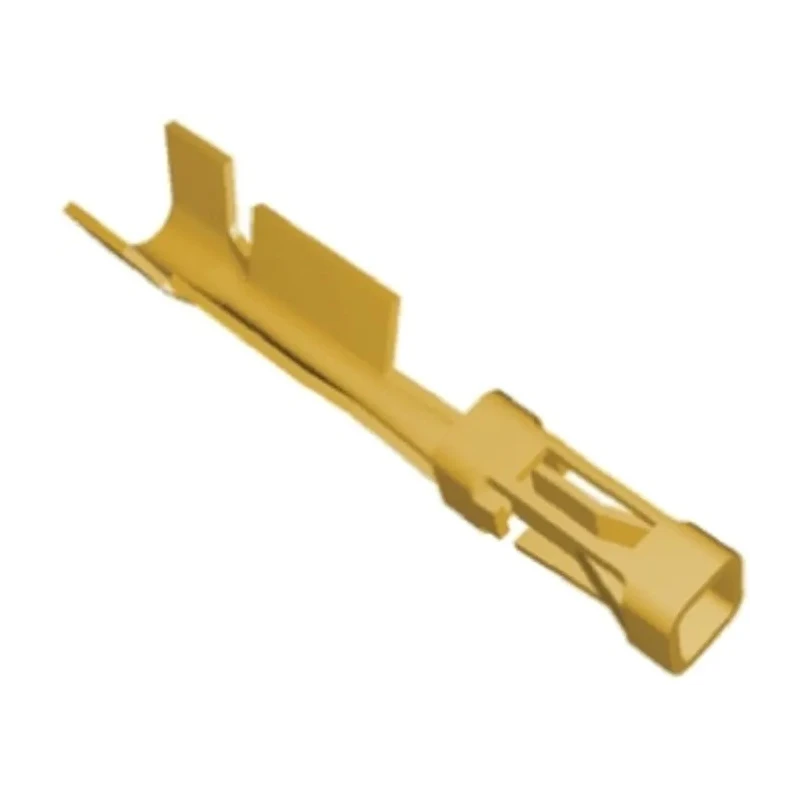 TE Connectivity AMPMODU Mod IV Series Female Crimp Terminal 3A 24-20 AWG Gold Plated Phosphor Bronze Contacts 2-167301-4