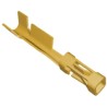 TE Connectivity AMPMODU Mod IV Series Female Crimp Terminal 3A 24-20 AWG Gold Plated Phosphor Bronze Contacts 2-167301-4