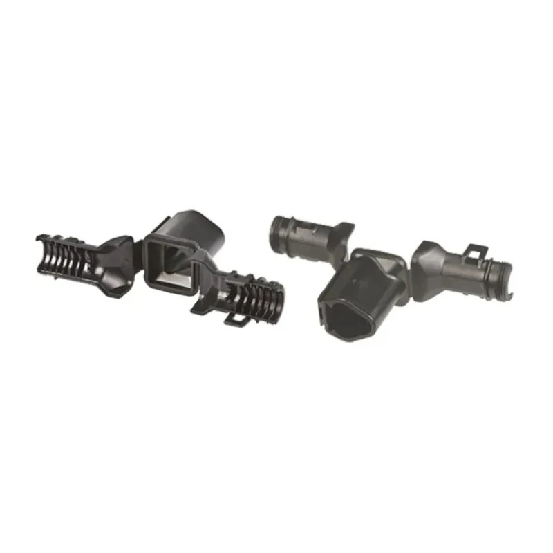 Deutsch DT 3-way Automotive Connector Backshell Black PA 6.6 IP40, Operating Temperature -40 to 1250 °C 1011-261-0305