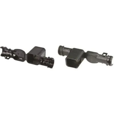 Deutsch DT 6-Way Automotive Connector Backshell PA 6.6 Black IP40 -40 to 1250 °C 1011-268-0605