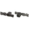 Deutsch DT 6-Way Automotive Connector Backshell PA 6.6 Black IP40 -40 to 1250 °C 1011-268-0605